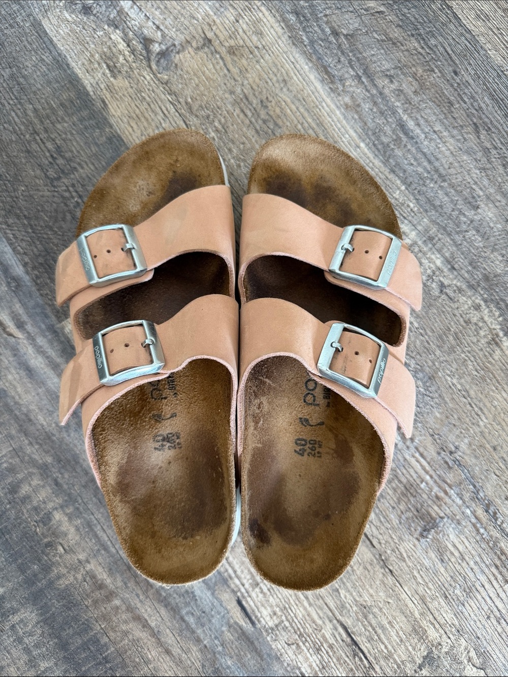 Papillio by Birkenstock EU40 (US 9) platform soft pink slip on sandal - Picture 2 of 12
